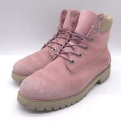 Timberland ティンバーランド レザー ブーツ 24cm ピンク Timberland ティンバーランド レザー ブーツ 24cm ピンク - メルカリ