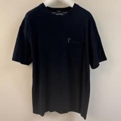 【DENHAM】デンハム　インディゴ ポケットTシャツ バンダナ柄 サイズMのサムネイル