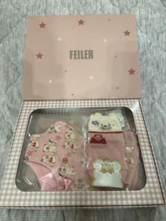 FEILER フェイラー ベビーギフトセット スタイ 靴下 バッグ3点セットのサムネイル