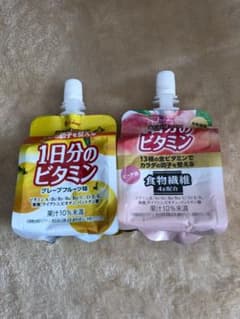 1日分のビタミン  ピーチ、グレープフルーツ  15個ずつ30個のサムネイル