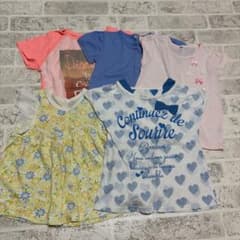 カジュアルTシャツ5点セット120cm #メルカリでまとめ売りのサムネイル