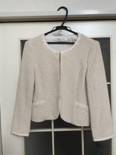 any SiS ラメツイード ノーカラージャケット オンワード 3 Mのサムネイル