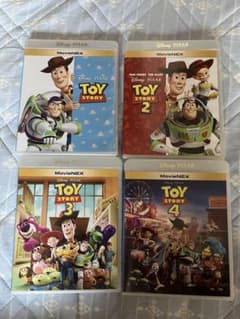 美品】トイストーリー 4作品 MovieNEX Blu-ray 純正ケース - メルカリ