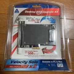 velocity Solo x2 SSD PCIeボード MacProのサムネイル