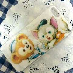 やよ様専用iPhone5cカバー＊ダッフィー&ジェラトーニ風のサムネイル