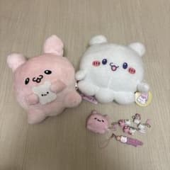 タグ付き✨らぶいーず くっつきぬいぐるみ すもっぴ ぴょんちー セット プライズ