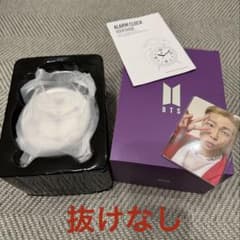 BTS MERCH BOX #9 抜けなし トレカ付き アラームクロックのサムネイル