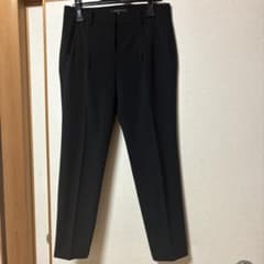 Theory セオリー センタープレス パンツ ブラック 0のサムネイル