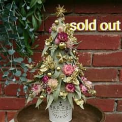 Decoration X'mas tree ＊Classic＊GOLD×PINK