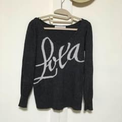 シロさま専用☆トランテアン ニット♡チャコールグレーのサムネイル