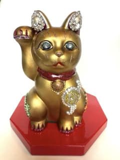 招き猫 デコ スワロフスキー風 金運 開運 商売繁盛 開店祝い 25cm 招き猫 デコ スワロフスキー風 金運 開運 商売繁盛 開店祝い - メルカリ