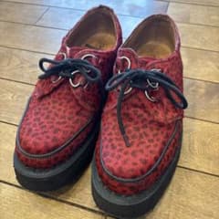 ジョージコックス　ラバーソール　UK5 レッド 正規取扱店 GEORGE COX (ジョージコックス) SKIPTON 3588 VI
