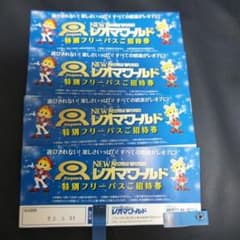 レオマワールド フリーパス 4枚 特別フリーパスのサムネイル