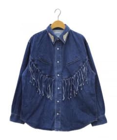 TOGA ARCHIVES DENIM FRINGE SHIRTSのサムネイル
