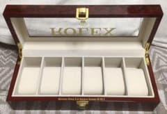 ROLEX　ロレックス　腕時計収納ケース　6本　コレクション　ディスプレイケースのサムネイル