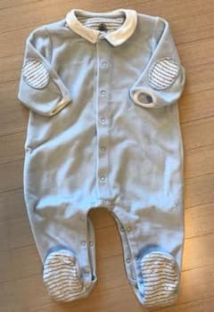 乳児用プチバトー  足つきロンパースのサムネイル