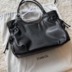 STAND OIL Breezy Bagブリージーバッグブラックショルダーバッグ