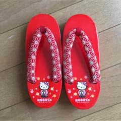 ハローキティ ぞうり 18㎝ 5〜6歳用のサムネイル