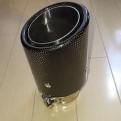 マフラーカッター  ステンレス＋リアルカーボンのサムネイル