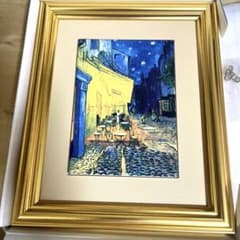 大塚国際美術館 ゴッホ 夜のカフェテラス 陶板画 - メルカリ