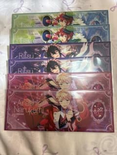 あんスタ Knights 朱桜司 鳴上嵐 カード まとめ売り あんスタ 朱桜司 朔間凛月 鳴上嵐 まとめ売り - メルカリ
