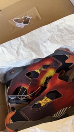 Reebok Pump Fury オレンジ/ブラック 稲葉浩志モデルのサムネイル