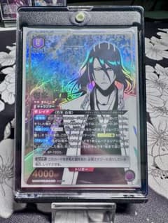 ユニオンアリーナ BLEACH 朽木白哉 sr パラレル　星2 ② ユニオンアリーナ ブリーチ 朽木白哉 星2 SR パラレル - メルカリ
