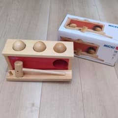 MICKI 木製ハンマートイ 知育玩具 - メルカリ