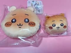 ちいかわ パンみたいなもちもちマスコット　おかおポーチ　セットのサムネイル