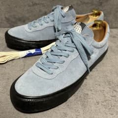 未使用級 Last Resort AB レザースニーカー ライトブルー 2305 - メルカリ