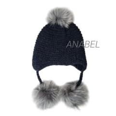インヴェルニINVERNI 3ツポンポンニット帽 INVERNI インヴェルニ 3ツポンポンニットキャップ - メルカリ