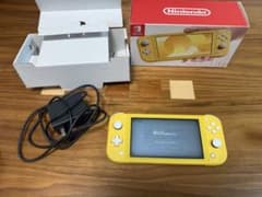 Nintendo Switch Lite イエロー 充電器、ケース付きのサムネイル