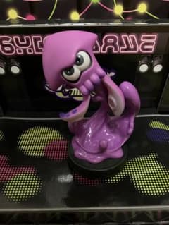 amiibo Purple Squid (Splatoon amiibo)