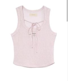 ANDMARY mary tops set タンクトップ andmary Mary tops set タンクトップのみ - メルカリ