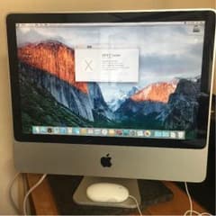 IMacでパソコンライフ iMac 1224 20in 2008 IMacでパソコンライフ iMac 1224 20in 2008 - メルカリ