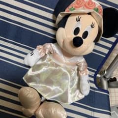 ミッキー＆ミニー　ステンドグラスホラーナイト　BIGぬいぐるみ　ミニー　匿名配送