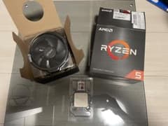 AMD Ryzen 5 5500 CPU 本体 純正クーラー付きのサムネイル