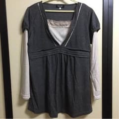 重ね着風授乳服♡Lサイズのサムネイル