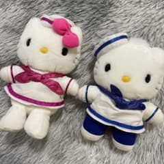 レア ハローキティ ダニエル セーラー服 マリンルックぬいぐるみ ペア セット