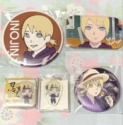 NARUTO BORUTO SEGA프라이즈 시노부 캔 배지 야마나카 이노진