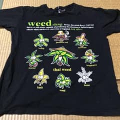 Tシャツ　マリファ　weed ガンジャ　レゲエのサムネイル