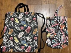 トミカ　上履き袋　お着替え袋のサムネイル
