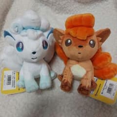 ポケットモンスター ぬいぐるみ ロコン & アローラロコン 2種 タグ付き ポケットモンスター ポケモンfit ロコン アローラロコン ぬいぐるみ