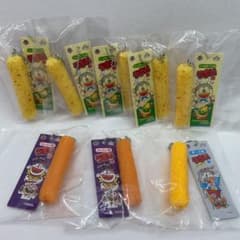 うまい棒 ミニチュアキーホルダー チーズ めんたいこ コンポタ 8個