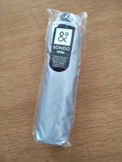 THERMOS & ONDO 양산 접는 우산 메탈릭 그레이