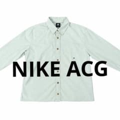 希少！ナイキ NIKE ACG 長袖シャツ ライトグリーン メンズ Mのサムネイル