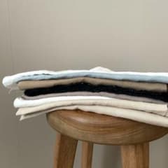 リネン 小さい いびつな はぎれたち ③のサムネイル