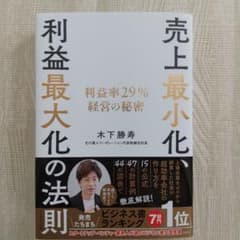 売上最小化、利益最大化の法則 利益率29%経営の秘密のサムネイル