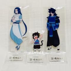 羅小黒戦記 ムゲン シャオヘイ フーシー アクリルスタンド ミニキャラクター 羅小黒戦記 シャオヘイ ムゲン フーシー アクリルスタンド セット