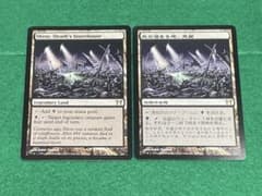 MtG 死の溜まる地、死蔵【CHK】2枚セット MtG 死の溜まる地、死蔵【CHK】2枚セット - メルカリ